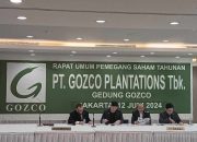 PT Gozco Plantations Tbk. Mengadakan RUPS & Paparan Publik 2024 Di Gedung GOZCO Jakarta