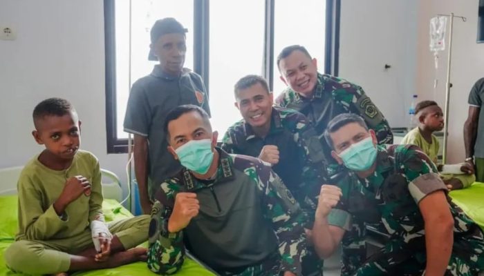Kogabwilhan III Gelar Operasi Bibir Sumbing Gratis untuk Anak Papua
