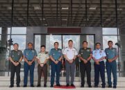 Kogabwilhan I Terima Kunjungan Atase Pertahanan Singapura, Perkuat Kerja Sama Keamanan Kawasan