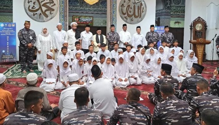 Koarmada RI Gelar Doa Kebangsaan dan Santunan Anak Yatim Sambut HUT ke-80 TNI