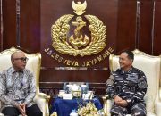 Wakasal Terima Audiensi PT Bank Mandiri, Bahas Sinergi Strategis Dukung Tugas TNI AL