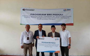 BRI KC Cibubur Hadirkan GOR Baru untuk Aktivitas Santri di Yayasan Ar-Rohman Insan Kamil