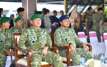 Kasau Hadiri Upacara Penutupan Latsitardanus XLVI