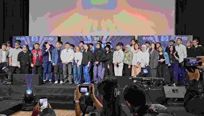 INDOSIAR KEMBALI HADIRKAN TEROBOSAN BESAR, MENGHIDUPKAN ERA BARU INDUSTRI MUSIK INDONESIA LEWAT PROGRAM “BAND ACADEMY” Anang Hermansyah, Tantri dan Chua ‘Kotak’, Ariyo Wahab, serta Pongky Barata akan Mengawal sebagai Judges