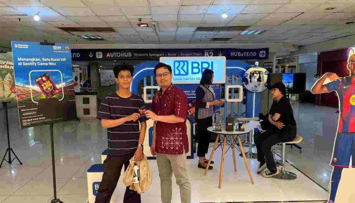 BRI Cabang Kebayoran Baru Luncurkan Kartu Debit Edisi Khusus Kolaborasi dengan FC Barcelona