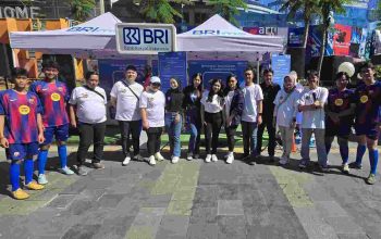 BRI KC Jakarta Sudirman 1 Luncurkan Kartu Debit Edisi Khusus FC Barcelona di CFD Sudirman