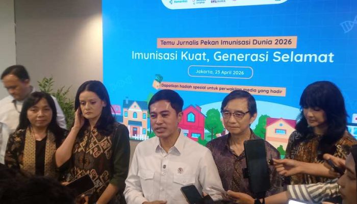 Pekan Imunisasi Dunia 2026, Wamenkes Dante Soroti Pentingnya Vaksinasi Sepanjang Usia