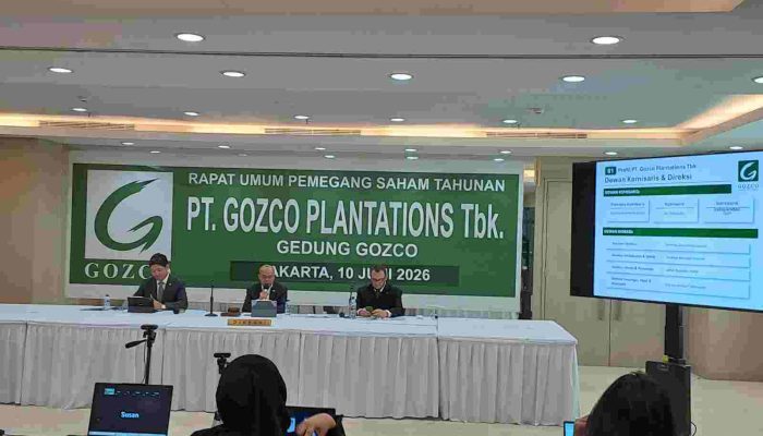 PT Gozco Plantations Tbk Gelar RUPST dan Public Expose 2026, Anggarkan Capex Rp161 Miliar untuk Pengembangan Usaha