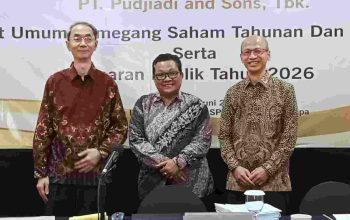 PT. Pudjiadi And Sons, Tbk Gelar RUPST dan RUPSLB Serta Paparan Publik Tahun 2026