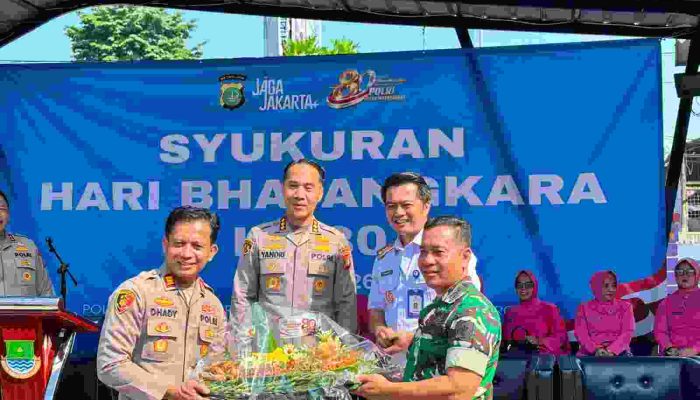 Polda Metro Jaya Gelar Syukuran Hari Bhayangkara ke-80 di Cisauk