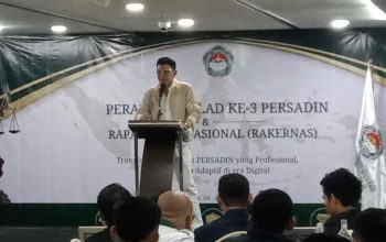 Brigjen Pol. (Purn.) Edward Syah Pernong, S.H., M.H. :  Persadin Harus Tumbuh Menjadi Organisasi Advokat Yang Mampu Menjawab kebutuhan Masyarakat Dalam Memperoleh Keadilan, Kepastian Hukum, serta Perlindungan Hukum yang Setara.