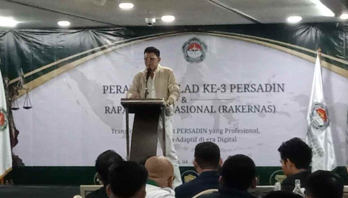 Brigjen Pol. (Purn.) Edward Syah Pernong, S.H., M.H. :  Persadin Harus Tumbuh Menjadi Organisasi Advokat Yang Mampu Menjawab kebutuhan Masyarakat Dalam Memperoleh Keadilan, Kepastian Hukum, serta Perlindungan Hukum yang Setara.