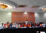 Koalisi Serikat Pekerja– Partai Buruh (KSP–PB) Gelar Konferensi Pers dan Sarasehan: Menuntaskan Perjuangan Koalisi Serikat Pekerja–Partai Buruh untuk RUU Ketenagakerjaan Baru.