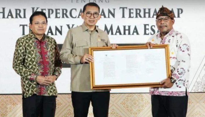 Menteri Kebudayaan (Menbud) Resmi Menetapkan Tanggal 13 Juli Sebagai Hari Kepercayaan Terhadap Tuhan Yang Maha Esa