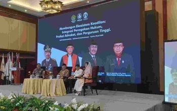 PERADI Profesional Gelar Simposium Nasional: Membangun Ekosistem Keadilan: Integrasi Penegakan Hukum, Profesi Advokat, dan Perguruan Tinggi