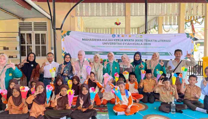 Dari Gudang Buku ke Rumah Literasi: Perpustakaan Gampong Limpok Bangkit Lewat Sentuhan KKN USK