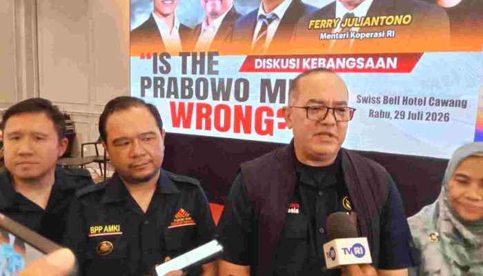 Ketua Dewan Pembina AMKI / Direktur Utama Agrinas Pangan Nusantara, Joao Angelo De Sousa: Pembangunan Ekonomi Indonesia Harus Berpijak pada Kekuatan Rakyat dengan Menjadikan Koperasi sebagai Tulang Punggung Perekonomian Nasional.