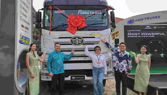 Jawab Tantangan Beban Ekstrem Tambang, Gaya Makmur Mobil Luncurkan Tractor Head 660 HP Berkapasitas 200 Ton