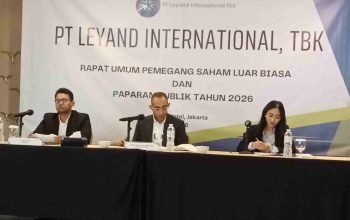 PT. Leyand International, TBK Gelar Rapat Umum Pemegang Saham Luar Biasa dan Paparan Publik 2026 ok
